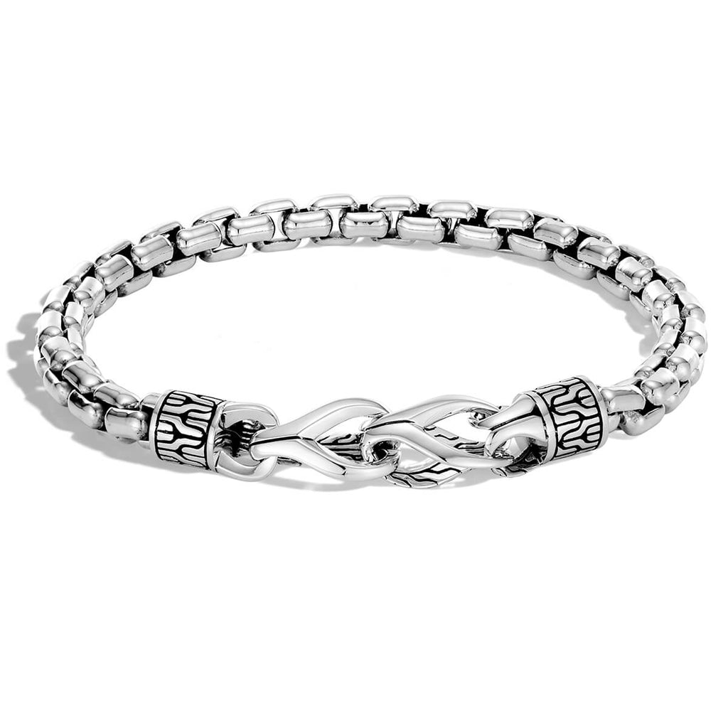 Men Chain Bracelet 925 Sterling Silver Bangle Hand Chains Man Link