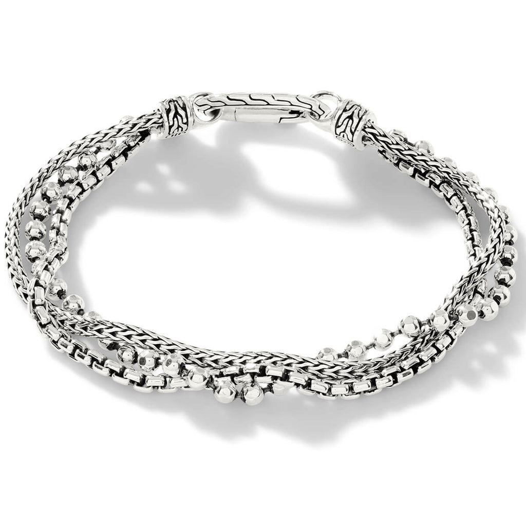 Men Chain Bracelet 925 Sterling Silver Bangle Hand Chains Man Link Bracelets  1Pc