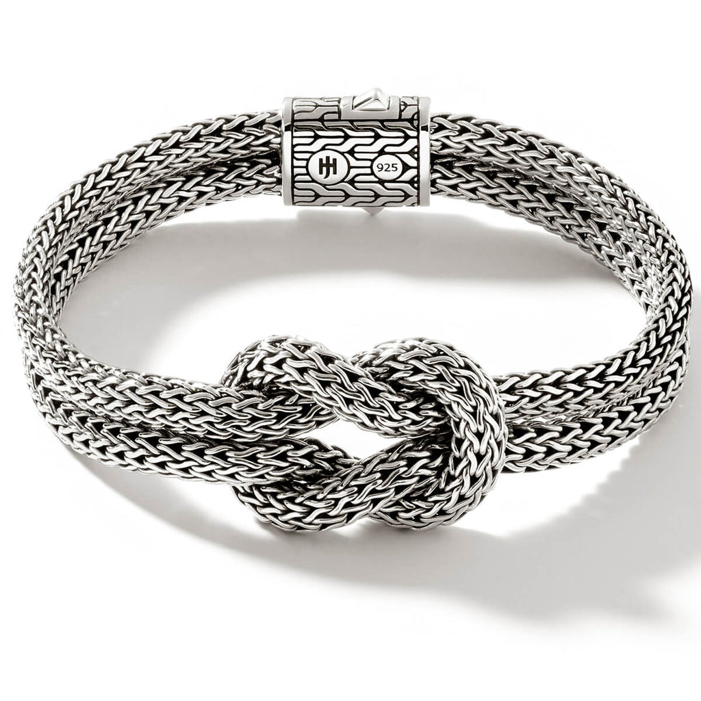 John Hardy - Love Knot Cord Bracelet with Sterling Silver