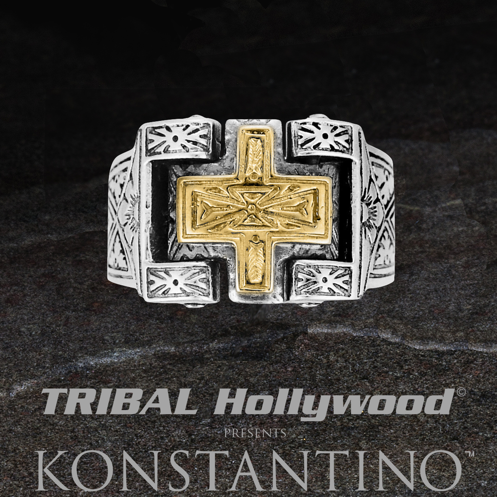 Konstantino hot sale cross ring