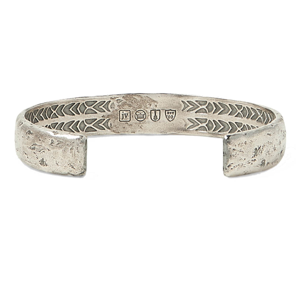 Sterling Silver Hammered Cuff - Joy Bracelet