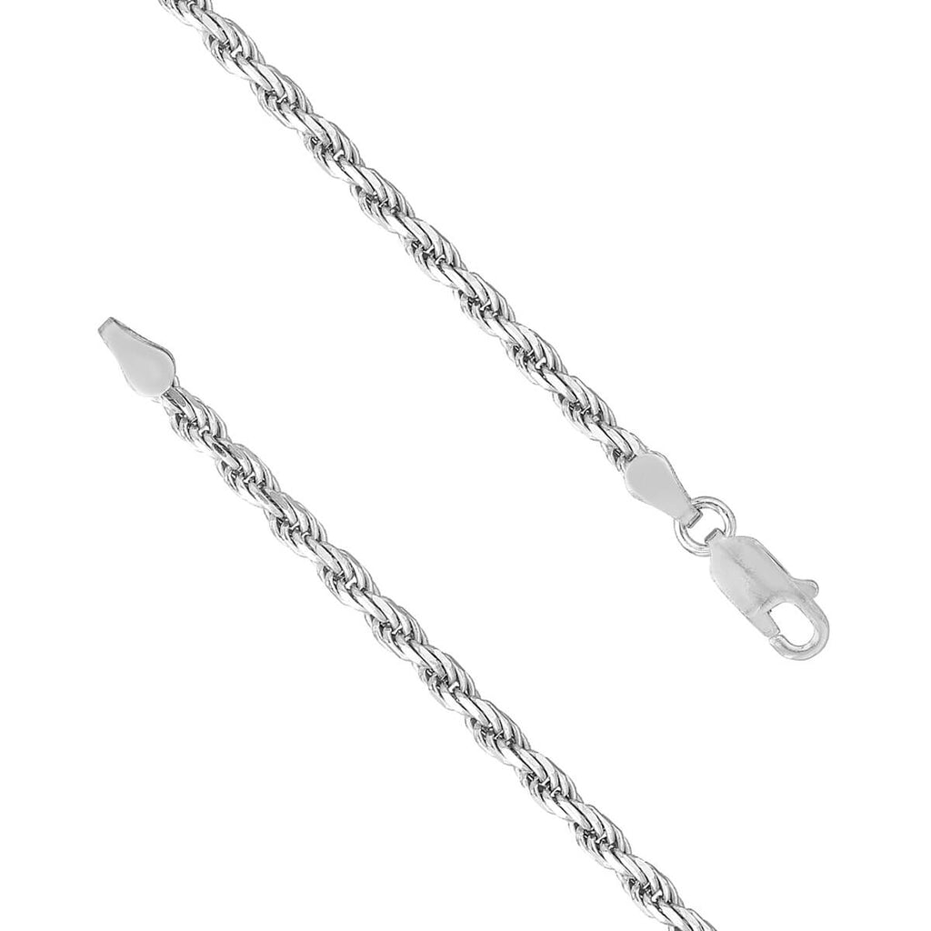 Silver Rope Chain (thin) – Voices of the Stones