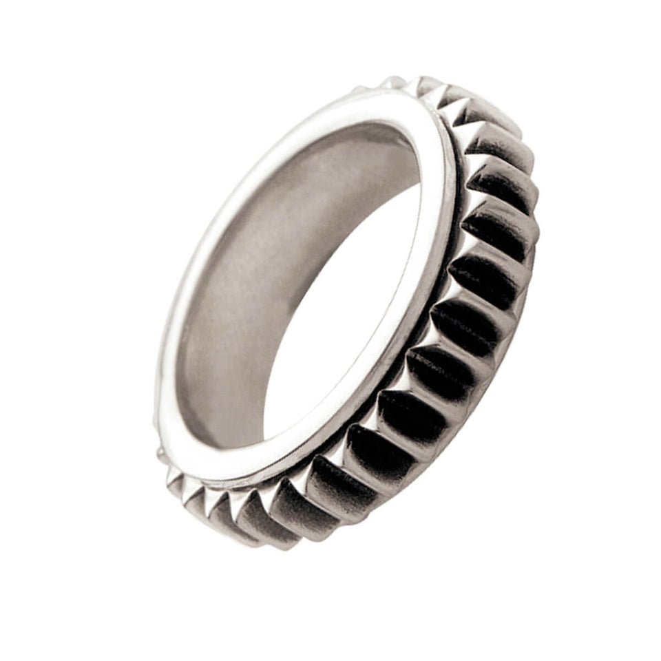 MECHANICAL TWIST Mens Spinner Ring by Bico Australia