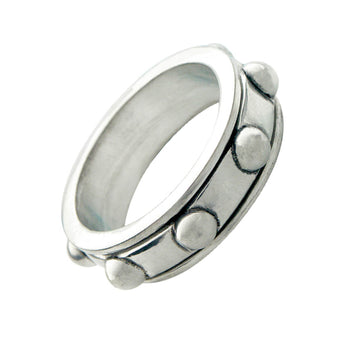 NUGGET Mens Spinner Ring by Bico Australia