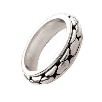 THE SNAKE Mens Spinner Ring by Bico Australia