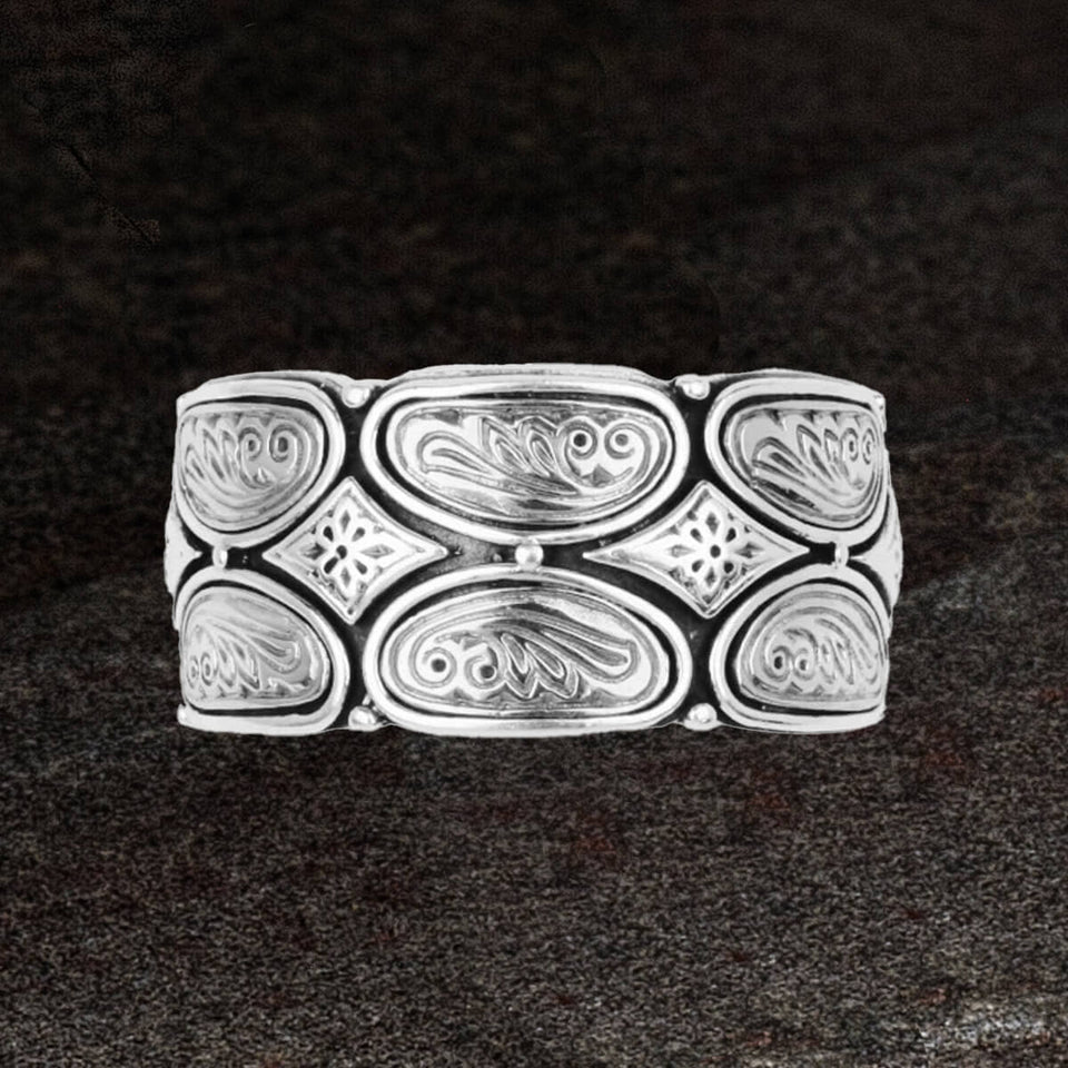 Konstantino CLASSIC BAND RING for Men in Sterling Silver