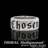 CHOSEN Sterling Silver King Baby Mens Ring - Pre-Owned