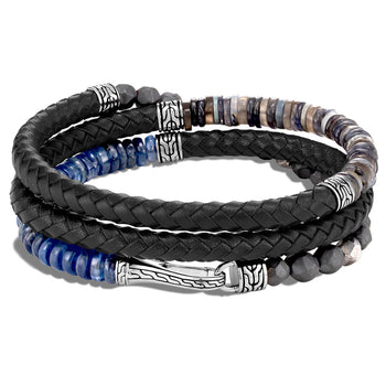 Silver Murano Wrap Bracelets - Dreamy Venice Jewelry and Gifts