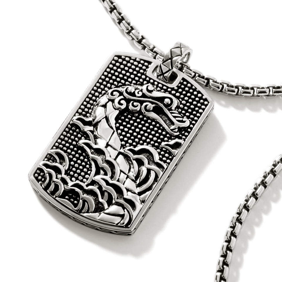 Dog Tag Necklace [Sterling Silver]