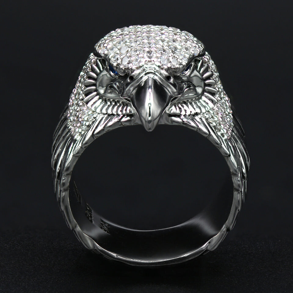 Silver Eagle Coin Ring from Silver State Foundry