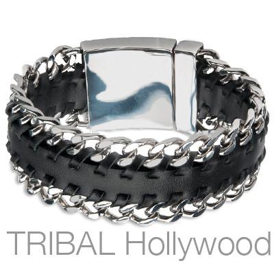 Men's Curb Chain Stainless Steel Bracelet, Gift For Boyfriend, Husband –  Jesse Janes Jewelry